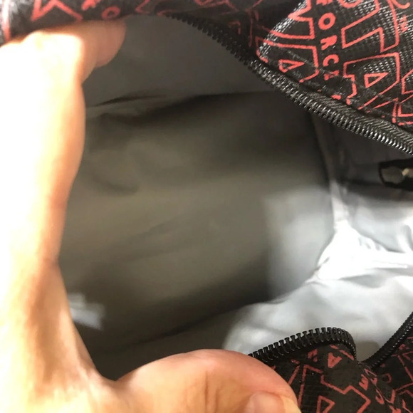 5/$25 Star Wars Lunch Bag Black Red 12x8” Clean 2 Compartments Ice Pack Holder - Picture 2 of 9